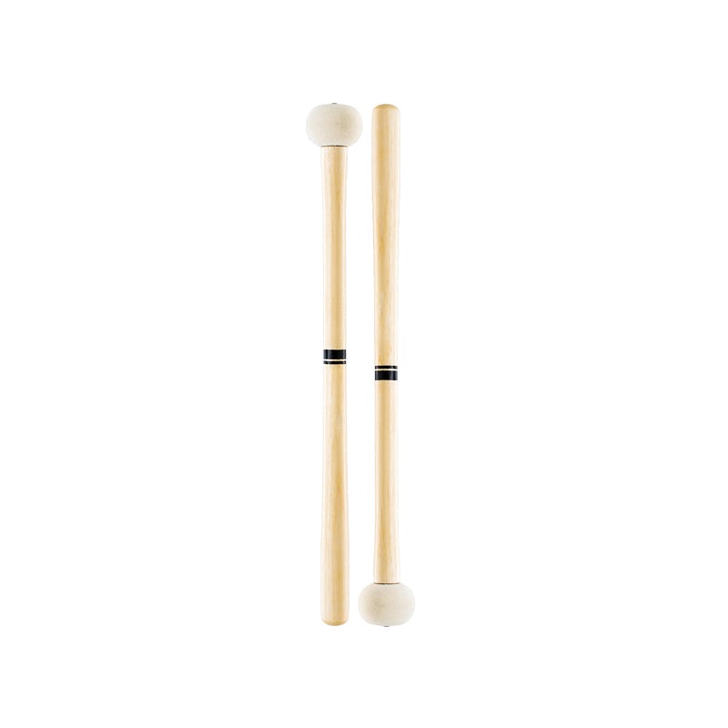 ProMark Bass Drum Mallets - Performer Series - Extra Dense Felt Head - Ideal for 20-22 inch Bass Drums - American Hickory Handles - Comfort Flare Grip - Exceptional Balance, Sound Projection - 1 Pair - Image 4